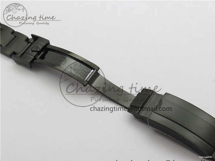 PVD 1:1 Noob Bracelet V10.5 Black PVD RED on SINGLE Dial Edition Submariner A2836 BLAKEN Best 0220